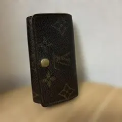 Louis Vuitton レザーキーケース ブラウン