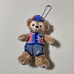 【ディズニー】ダッフィーのぬいぐるみバッジ