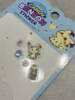 正規品 キャンディボンボンステッカー ポケモン ポケピース 韓国限定 おすそ分け