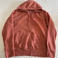 TIME AND TRUE フルジップパーカー XL ピンク