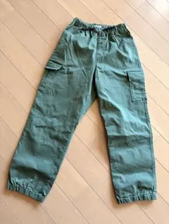 美品！！GLOBAL WORK カーゴパンツ 150cm オリーブグリーン