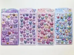 正規品　うるちゅるポップシール　サンリオ4枚セット