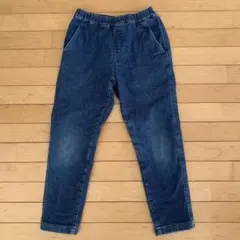 ユニクロ 暖パン デニムパンツ 裏起毛 130㎝