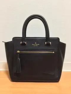【最終価格】kate spade 　黒　ハンドバッグ