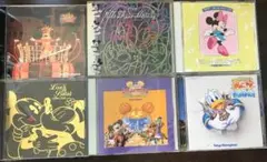 ディズニー関連CD　6枚セット ミッキー　ミニー　東京ディズニーランド