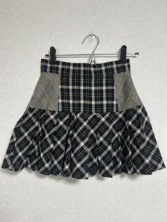 andmary coco check mini skirt S - メルカリ