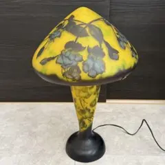 ルーマニア製 エミールガレ 風GALLE TIP ガラス ランプ スタンドランプ