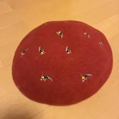 ベレー帽　スカーレット