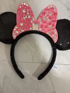 ミニーマウス風カチューシャ