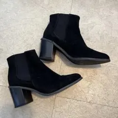 神戸レタス サイドゴアブーツ Lサイズ ブラック 黒