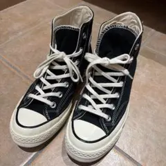 CONVERSE チャックテイラーct70　ブラック ハイカット　24.5cm