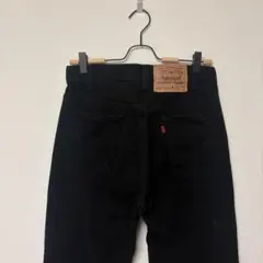 90s Levi’s 505 後染め　ブラックデニム　サルファブラックのサムネイル