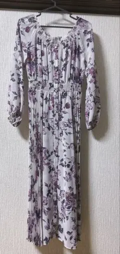 スナイデル　長袖　ワンピース 花柄　お洒落