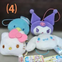 ④サンリオフェイスマスコット4個