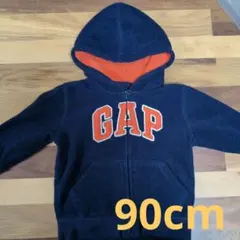 子ども　GAP　babyGAP　ネイビー　パーカー　90cm