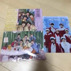 なにわ男子 クリアファイル 3枚セット
