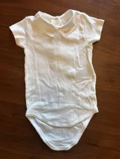 【新品未使用】　ボンポワン白色ロンパースセット 新品未使用】 ボンポワン白色ロンパースセット ボンポワン