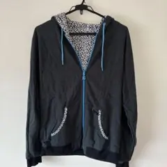 BILLABONG グレー フード付き リバーシブルパーカー　ビラボン