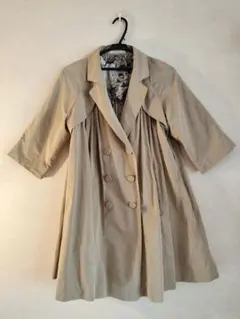 snidel ベージュ ダブルブレストトレンチコート