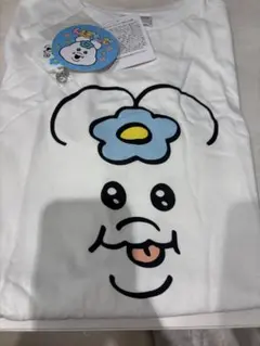 んぽちゃむ Tシャツ アクリルキーホルダー付き LL