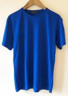 新品 Thee Trio ドライカットソー ブルー 吸湿速乾 Tシャツ トリオ