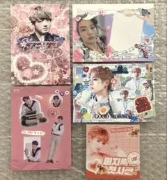 BTS メモ帳ミニ　ジミン＆ジョングク　韓国製作者様　バラ BTS メモ帳 ジミン グク 韓国製作者様 - メルカリ