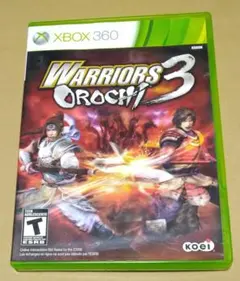 【北米版】WARRIORS OROCHI 3 XBOX360 無双OROCHI3