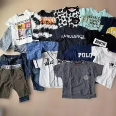 キッズ Tシャツ セット 80〜95 16点セット