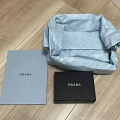 プラダ　財布購入時の箱　及び付属の梱包等