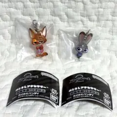 【匿名配送】ズートピア2 めじるし ニック・ワイルドA ジュディ・ポップスA