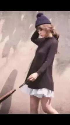 アプワイザーリッシェニットワンピース美品