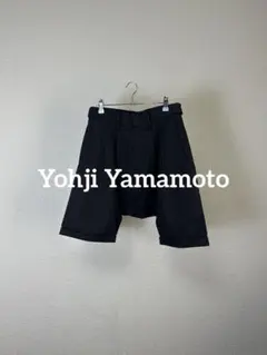 超希少　ヨウジヤマモト　スタッズタック　ブラック スラックス パンツ ボタン装飾 超希少 ヨウジヤマモト スタッズタック ブラック スラックス パンツ