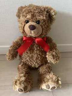 くま　ぬいぐるみ　人形　テディベア　茶色