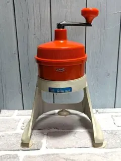 昭和レトロ かき氷機 手動式 氷削機 - メルカリ