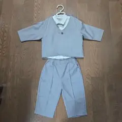 フォーマルスーツセット90cm、 100cm グレー