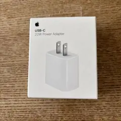 Apple　正規品　新品未使用　20Wパワーアダプター