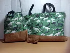 入園入学3点セット レッスンバッグ、上履き入れ、着替え袋 軽量　ランチセット別売