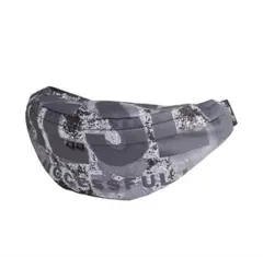 【新品】DIESEL メンズ　ボディバッグ　グレー×ブラック