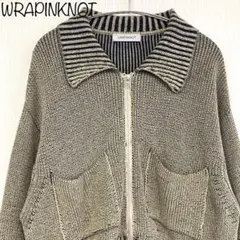 【WRAPINKNOT】STUDIOUS別注　zip cropped topsのサムネイル