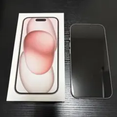 J*N様 Apple iPhone 15 ピンク 本体