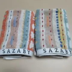 SAZABY ウォッシュタオル 2枚のサムネイル