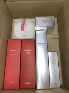 Aurelie.オレリー プレミアムエイジング集中ケア5点 メイク落し・洗顔料他