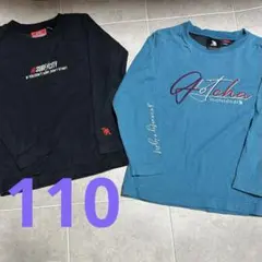 GOTCHA 110 ロンT 2つセット　綿100% 刺繍　長袖 tシャツ