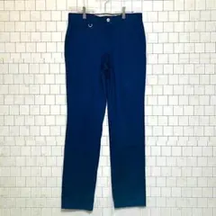 ネイビー スラックス ウエストサイズ40cm シンプル人気デザイン　人気カラー