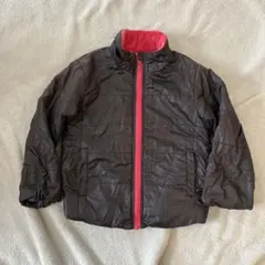 キッズ ジャケット 100cm 黒/ピンク