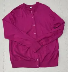 UNIQLO ピンク 長袖カーディガン