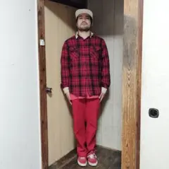 ネルシャツ半袖