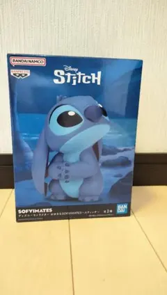 ディズニーキャラクター おおきなSOFVIMATES スティッチ フィギュア