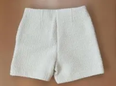 ツイード ハイウエストショートパンツ