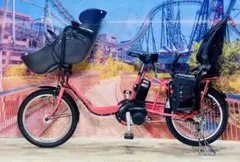 J4435「大容量12Ah」電動アシスト自転車パナソニック 子供乗せ 20インチのサムネイル